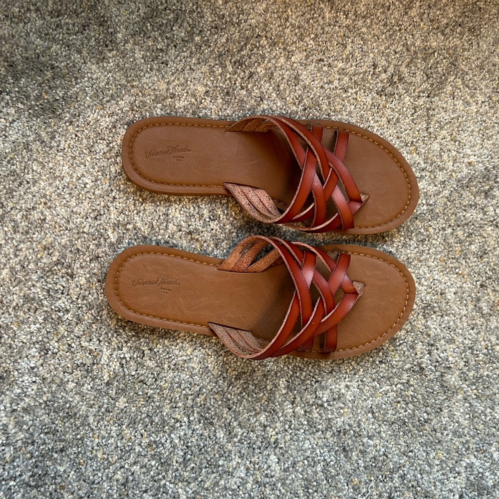 Boho Strap Brown Sandals